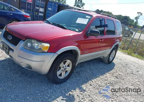 2007 Ford Escape Hybrid из США, поврежденный, VIN 1FMCU49H97KA65926